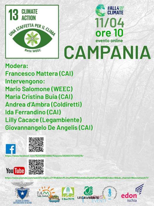 Locandina weec Campania