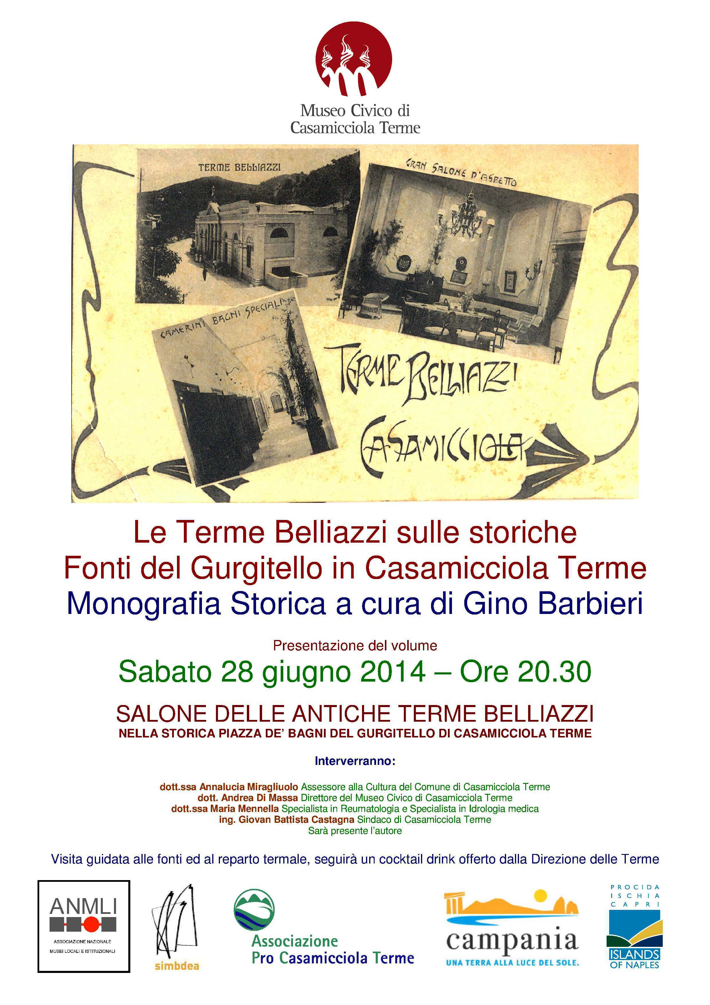 Locandina Libro Belliazzi 28 6 2014