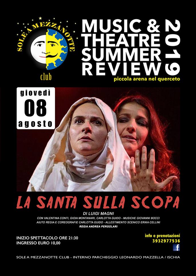 la Santa sulla Scopa