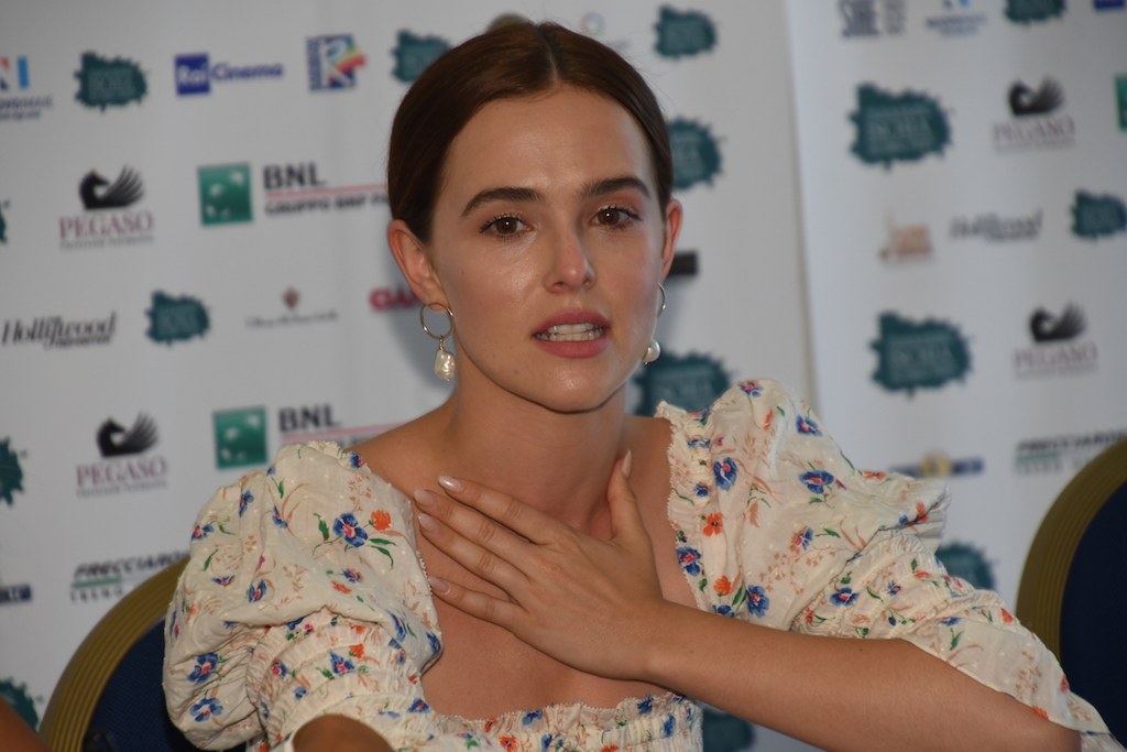 Conferenza stampa con Zoey Deutch