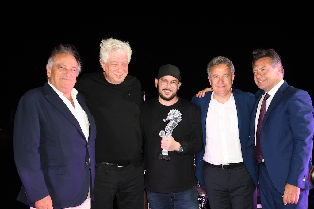 Il produttore americano Courtney Salomon riceve il "2019 ISCHIA AWARD PRODUCER OF THE YEAR".