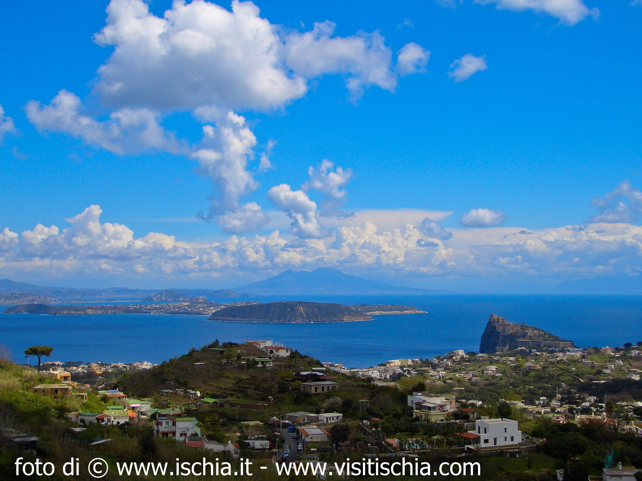 Vista sul Golfo di Napoli