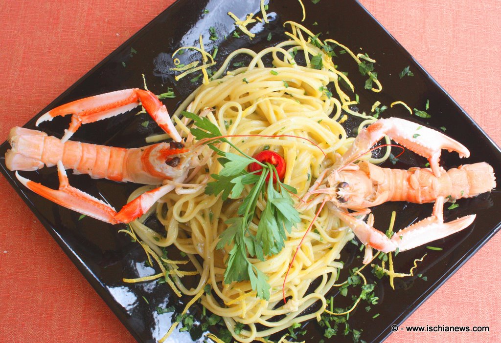 Scampi al limone