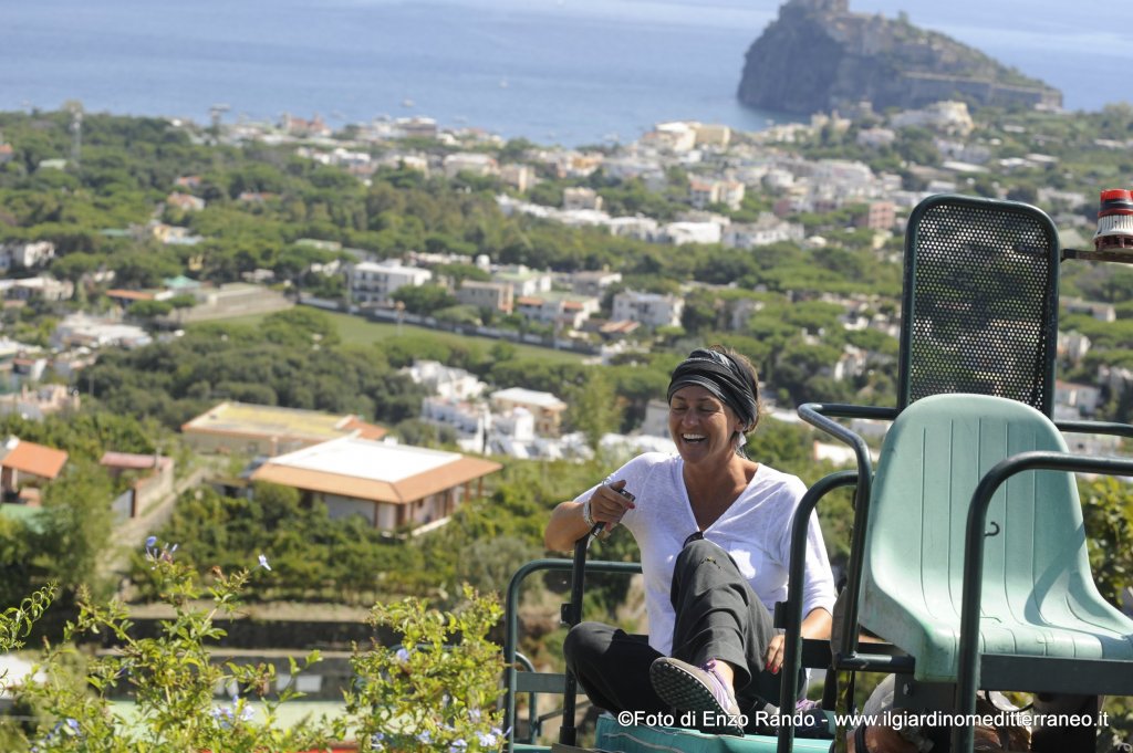 Francesca al Giardino Mediterraneo Isola d'Ischia